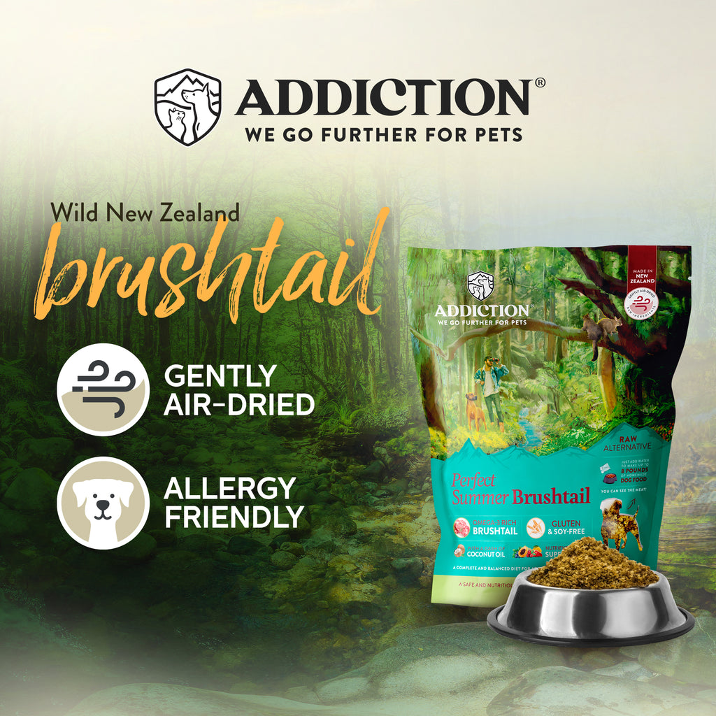 Addiction Perfect Summer Brushtail Possum Dog Food NZ