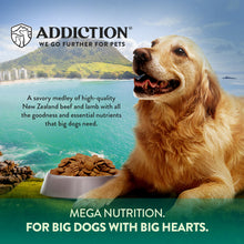 Addiction Mega Grain Free Large Size Dog Kibble - Available in 9kg & 20kg