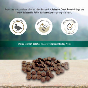 Addiction Duck Royale NZ Grain Free Dry Cat Food - 1.8kg & 4.5kg