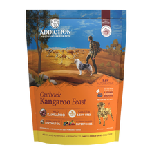 Addiction Raw Alternative Outback Kangaroo Feast Dog Food - 0.9kg