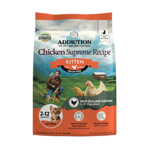 Addiction Chicken Supreme Recipe Kitten Cat Food