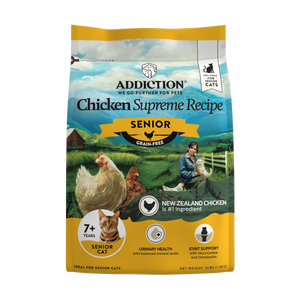 Addiction Chicken Supreme Recipe Senior Cat Food