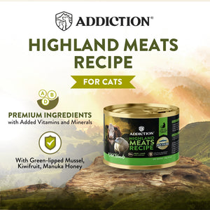 Wild Islands Highland Meats Lamb & Beef Canned Cat Food 185g