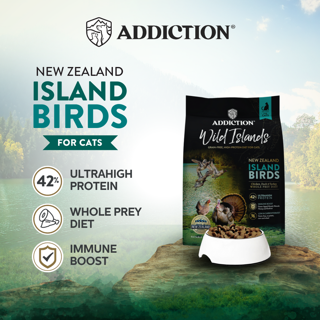 Addiction Wild Islands Island Birds - Chicken, Duck & Turkey Cat Food