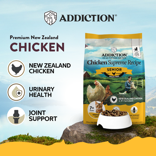 Addiction Chicken Supreme Recipe Senior Cat Food
