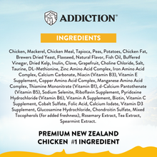 Addiction Chicken Supreme Recipe Senior Cat Food