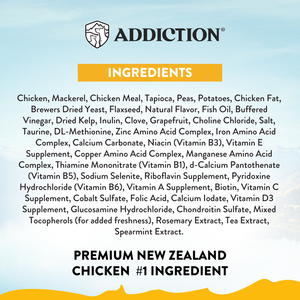 Addiction Chicken Supreme Recipe Senior Cat Food