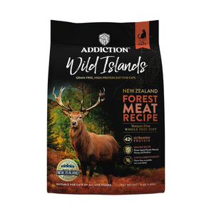 Addiction Wild Islands Forest Meat Venison Cat Food - Available in 1.8kg & 4.5kg