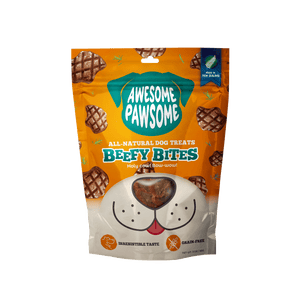 Awesome Pawsome Beefy Bites - Dog Treats, 85g