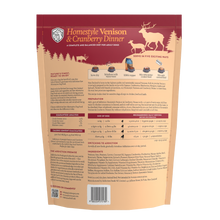 Addiction Raw Alternative Dog Food - Homestyle Venison & Cranberry Dinner 0.9kg